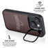 Brown University Outlined iPhone 15 Kickstand Case